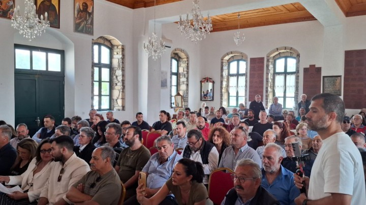 Κατταβιά διαμαρτυρία για αιολικά πάρκα Ρόδος