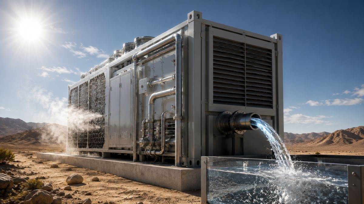 μηχανή νερό από τον αέρα με MOFs