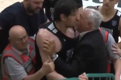 Μπόμπαν Μαριάνοβιτς ένταση μετά τον αγώνα