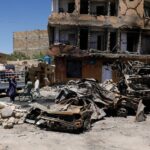 Μπαλουχιστάν επίθεση τρένο - συντρίμμια και φωτιά