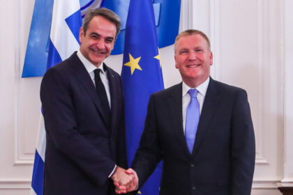 Συνάντηση Μητσοτάκη McGrath για Κράτος Δικαίου Ελλάδα