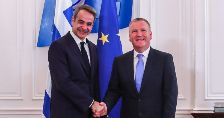 Συνάντηση Μητσοτάκη McGrath για Κράτος Δικαίου Ελλάδα