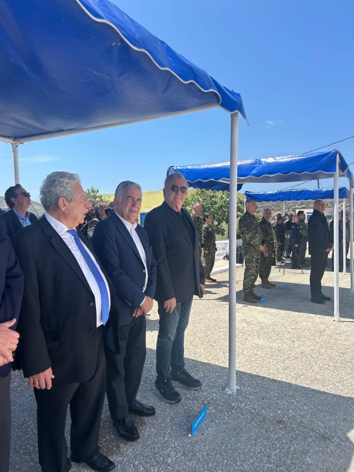 Κτήριο ΣΟΑ ΣΟΜΥ Αγαθονήσι με στελέχη και κυβερνητική παρουσία